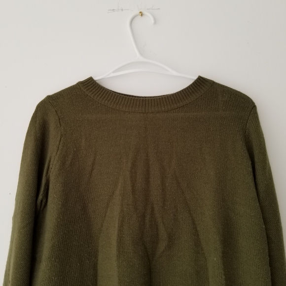 H&M olive knit sweater - Picture 2 of 4